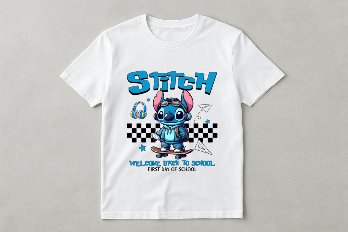 Stitch First Day of School
