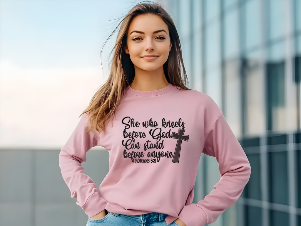 She who kneels