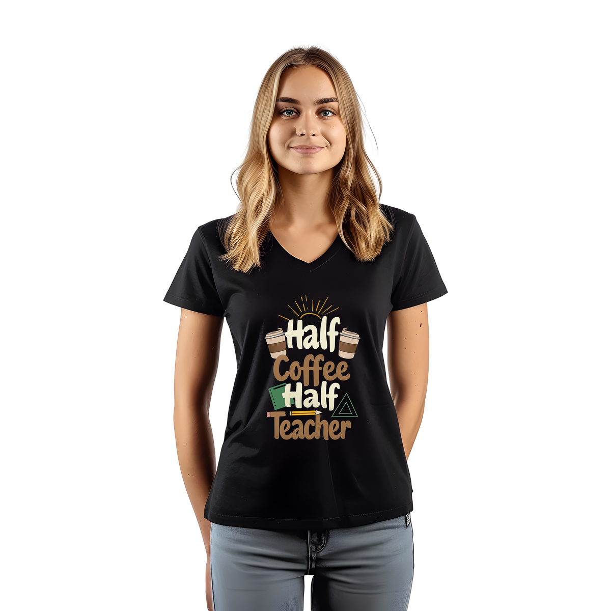 Half Coffee Half Teacher
